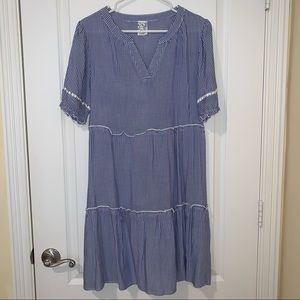 ⭐️Last sale!!! Best Offer!!! Naïf blue and white stripe dress